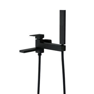180° rotation Solid Brass Tub Faucets With Handle Shower
