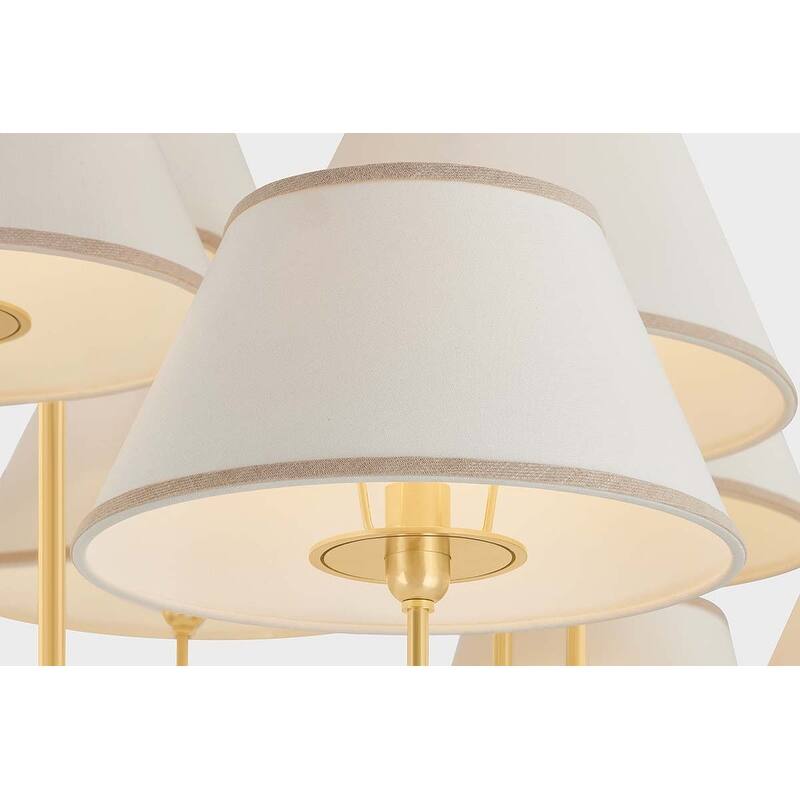 Hudson Valley Lighting 7413 Durland 13 Light 55" Wide Chandelier with