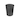 Metal Embossing Waste Bin 5L Black