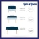 preview thumbnail 4 of 14, 54in Square 20pk Polyester Fabric Tablecloths