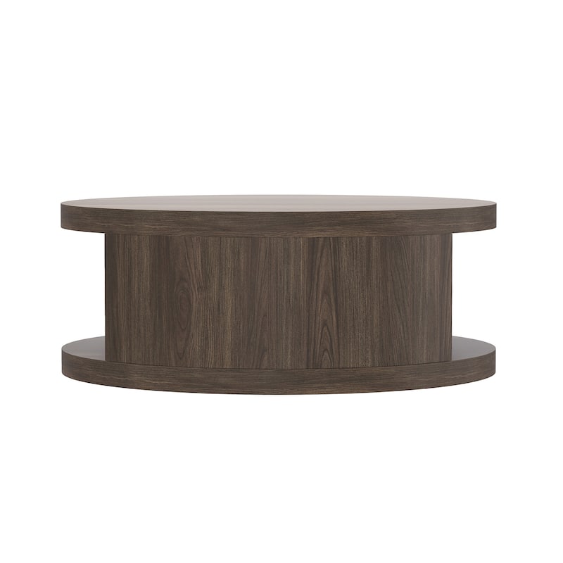 Manhattan Comfort Alure 36" Round Coffee Table