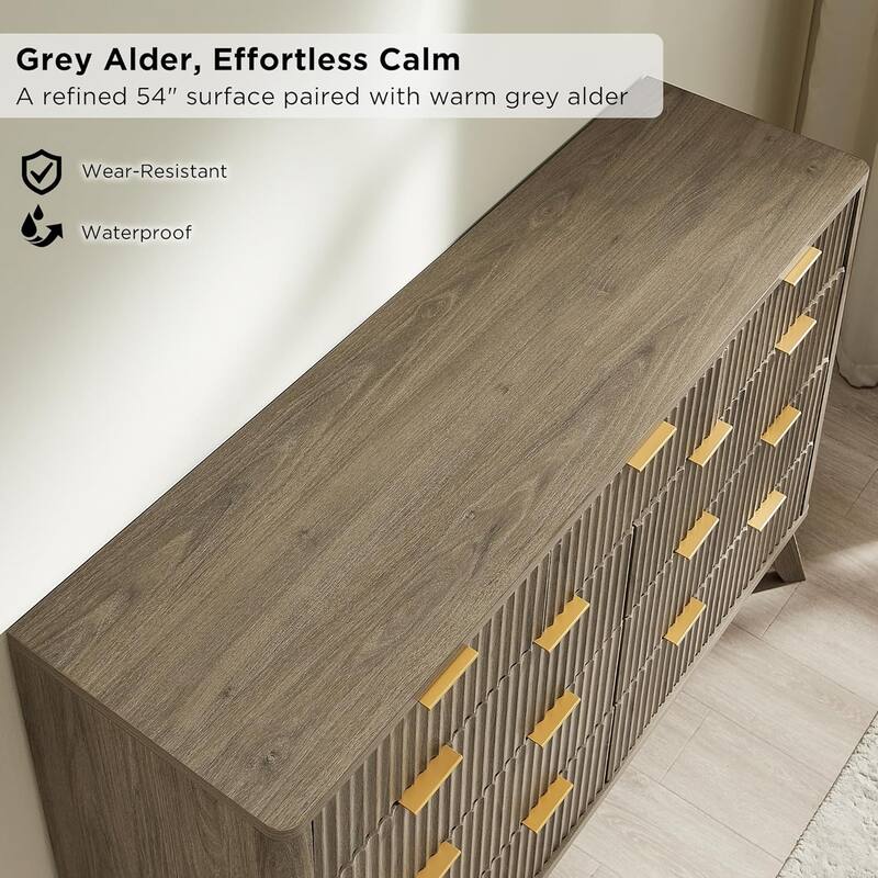 grey alder dresser Modern Drawers Dresser, Wood Chest of Drawers, Dressers Organizer - On Sale - Overstock
