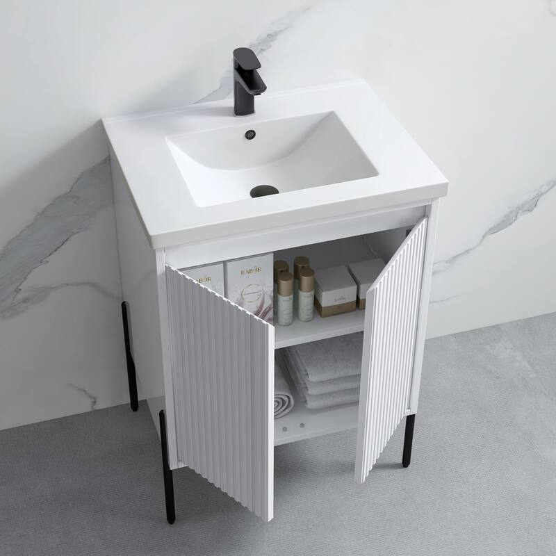 Ripple 24" Single Bathroom Vanity Set