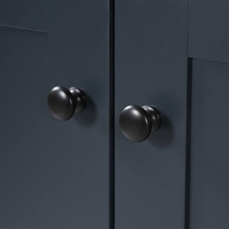 Roomfitters 36" Bathroom Vanity with Ceramic Sink Combo, Abundant Storage Cabinet with 2 Soft Close Doors and 5 Drawers