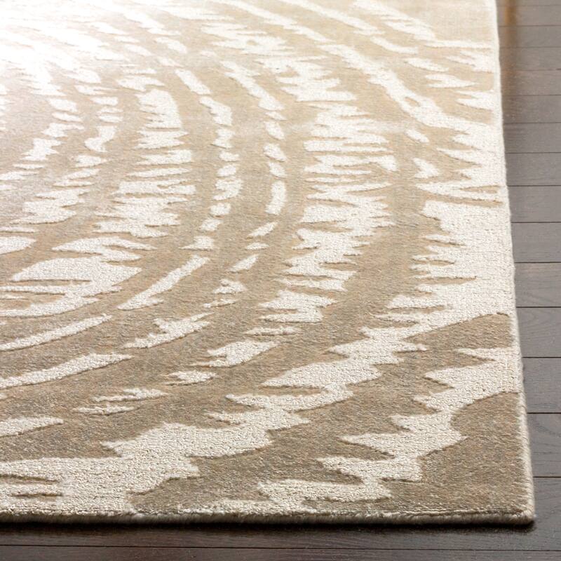 SAFAVIEH Handmade Expression Auna Vintage Boho Abstract Wool Rug
