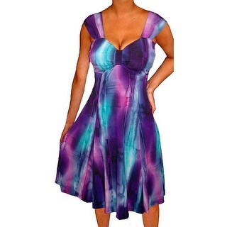 plus size purple cocktail dress
