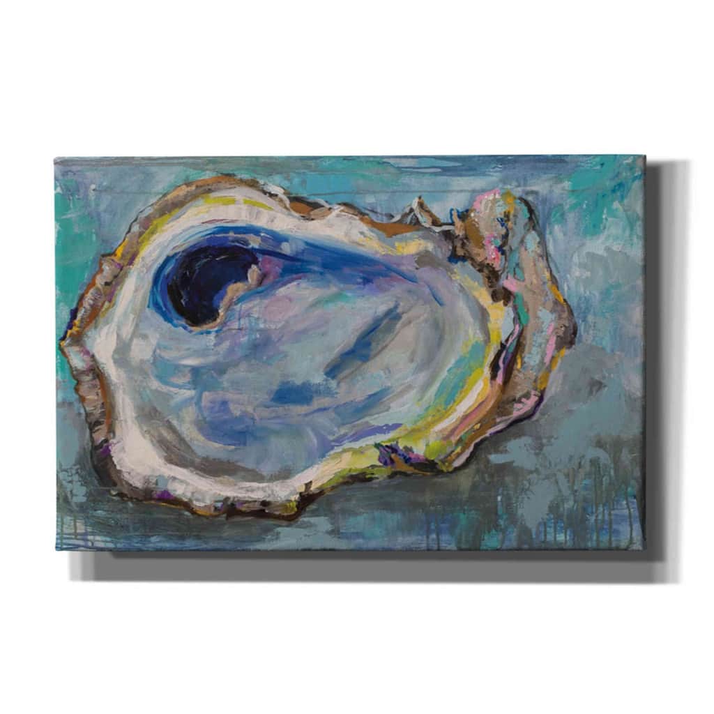 Epic Graffiti "Oyster Two" by Jeanette Vertentes, Canvas Wall Art