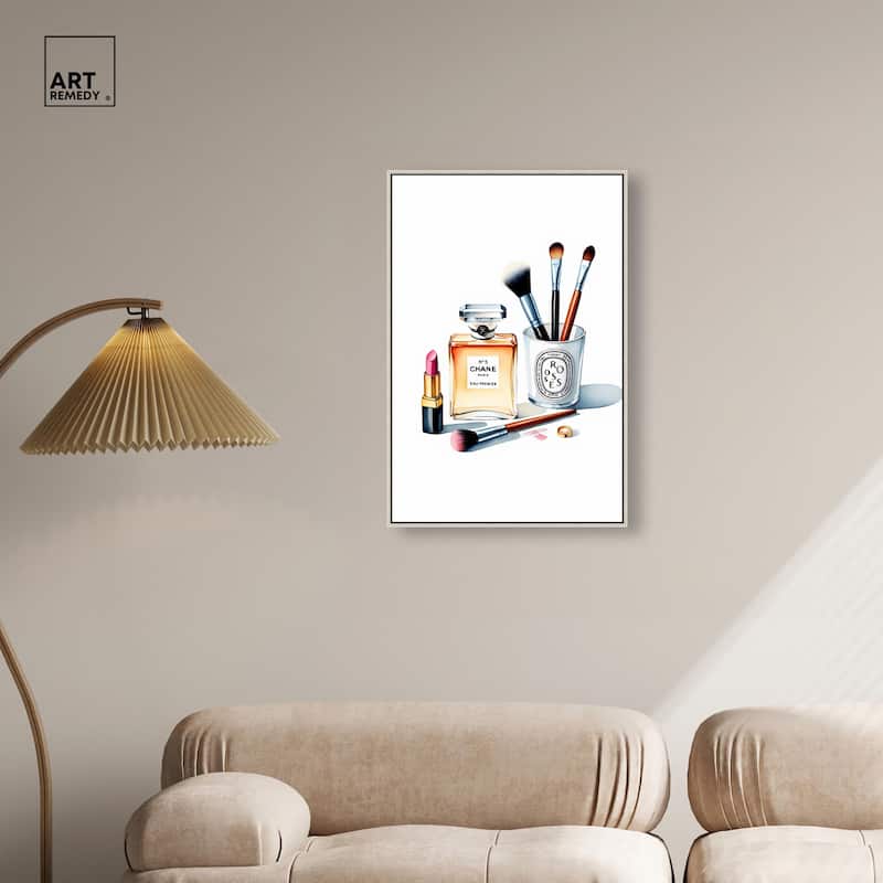 Bottle Beauty Canvas by Art Remedy