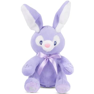 Dimple Bella Interactive Bunny - Animated Singing & Peek-a-Boo Plush Toy for Babies and Toddlers, Ages 0 and Up