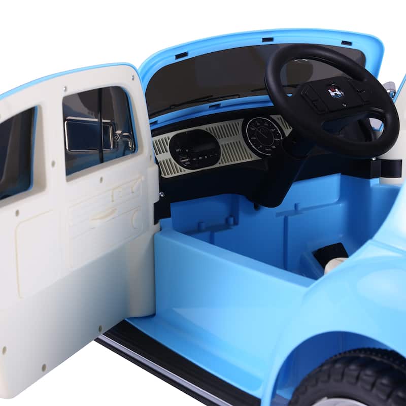 Luxury Exclusive Child Car, Battery Powered Electric Vehicle with Front Lights, Parent Remote Electric Truck Toy