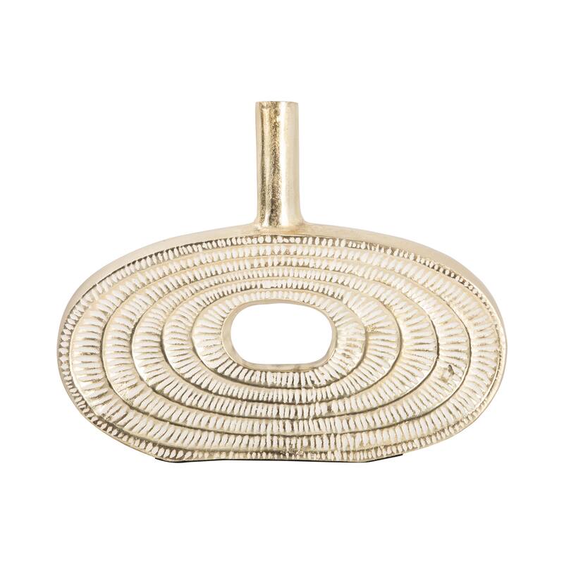 Sagebrook Home Aluminum Vase - Elevate Your Decor With Elegance & Style