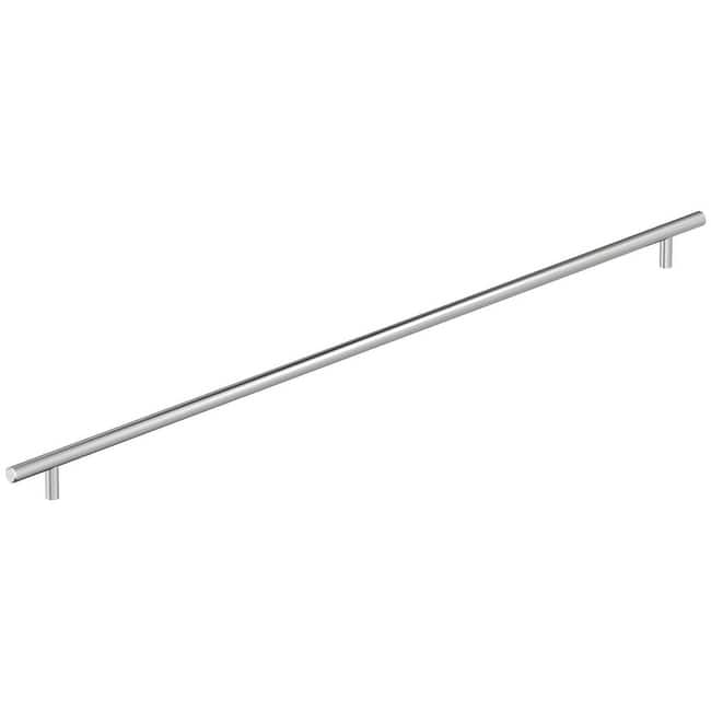 Amerock Bar Pulls 25-3/16 Inch Center to Center Bar Cabinet Pull - Polished Chrome