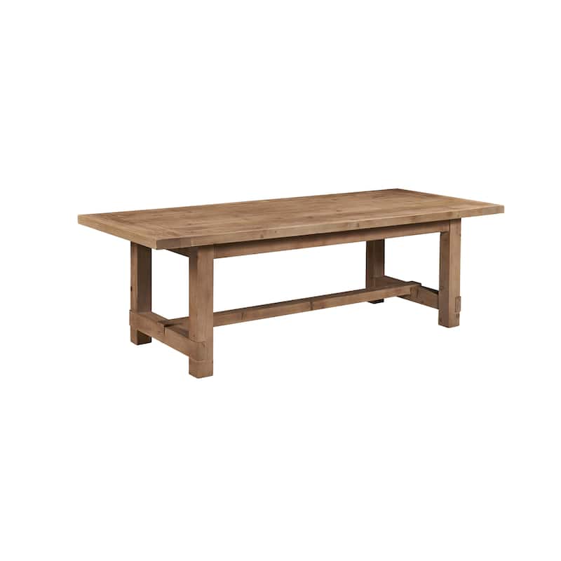 Cape Henry Farmhouse Woodgrain 96-inch Reclaimed Extension Table