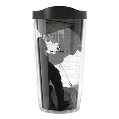 Tervis Marines Air Delivery Made in USA Double Walled Insulated Travel Tumbler, Classic