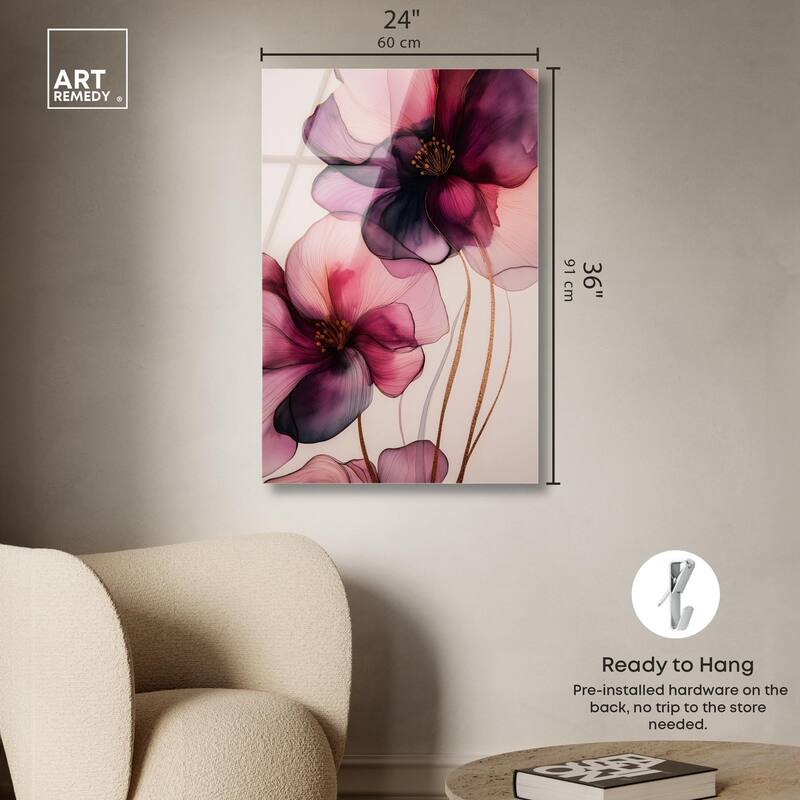Velvet Verse III Acrylic by Art Remedy, Ready to Hang