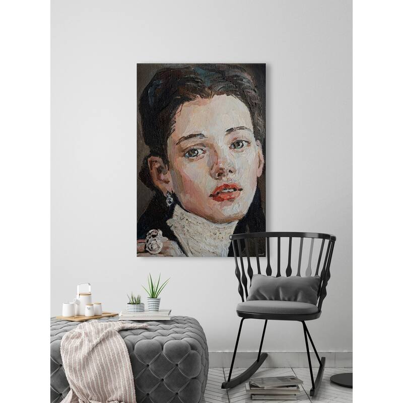 How Lovely Print on Wrapped Canvas