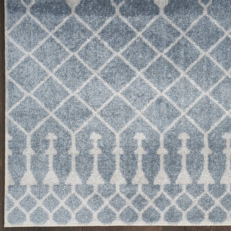 Pilog Power Loomed Abstract Low Pile Area Rug By HomeRoots