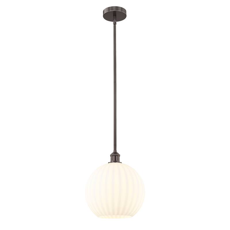 Innovations Lighting 616-1S 13 12 White Venetian Pendant White
