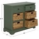 preview thumbnail 64 of 73, SAFAVIEH Cape Cod 6-Drawer Storage Unit - 30" W x 13" D x 28" H