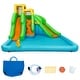 preview thumbnail 2 of 6, Kids Inflatable Water Park Bounce House with 480 W Blower - Multi - 157.5'' x 142'' x 100.5'' (L x W x H)