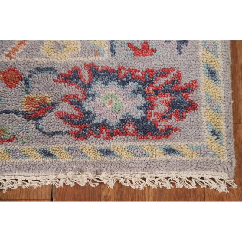 Oushak Oriental Accent Rug Hand-Knotted Wool Carpet - 2'10" x 5'11"