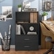 preview thumbnail 156 of 202, DH BASIC Modern Wood Customizable Stackable Storage Organizer - Cube Shelves, Drawer Cabinet, Bookcase with Doors by Denhour