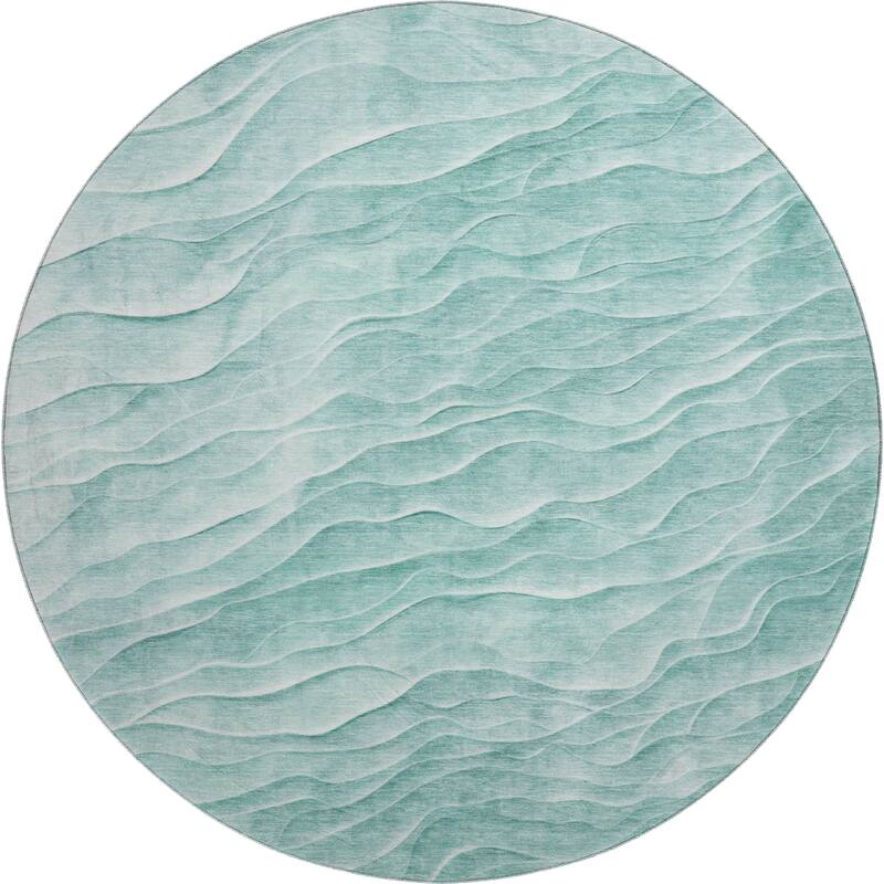 Premium Washable Super Soft Modern Waves Mayfield Rug
