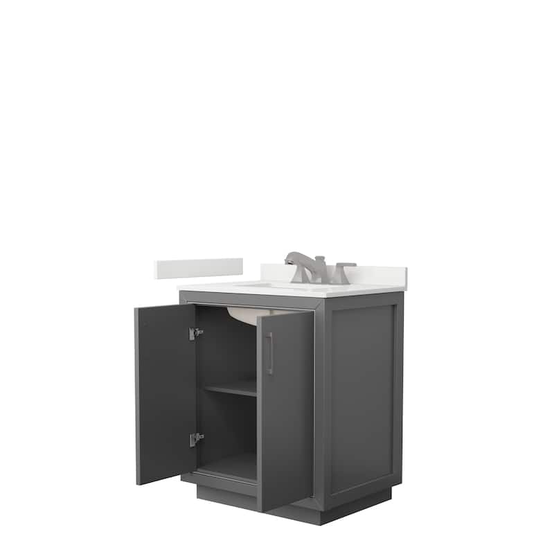 Icon 30-inch Single Vanity, Quartz Top