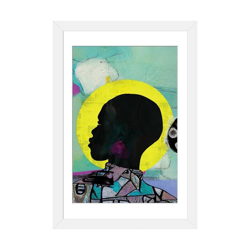 iCanvas "Shes The Sun II" by Nikki Chu - White - 24x16x1