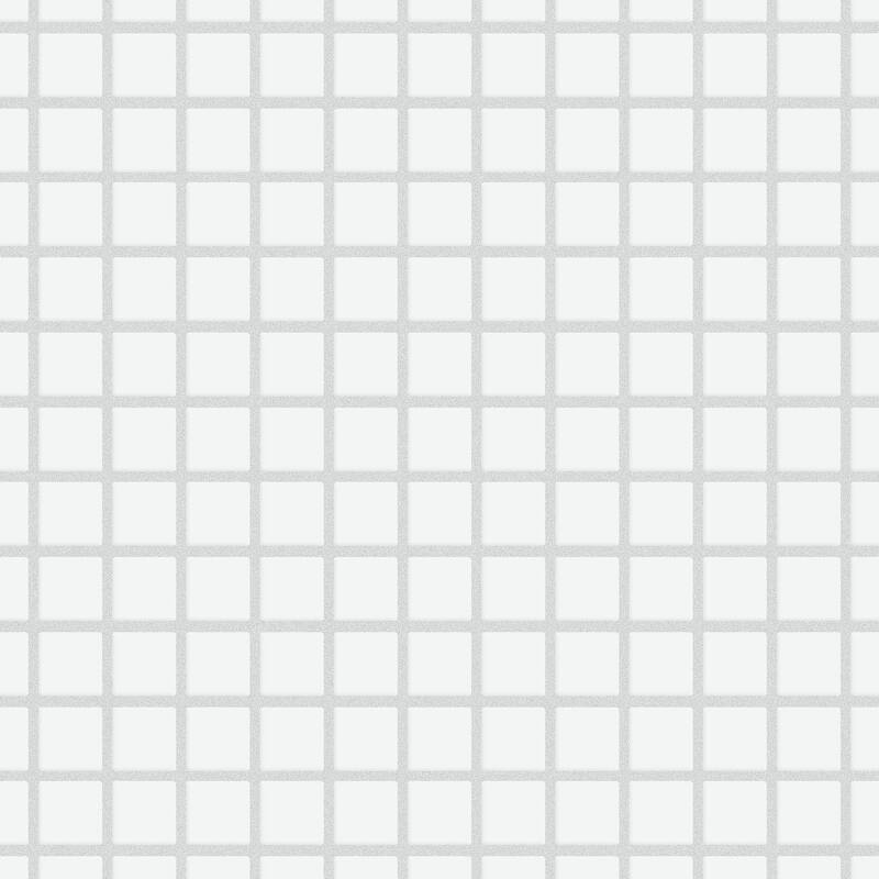 Merola Tile Metro 1" Square Glossy White 10-3/4" x 11-3/4" Porcelain Floor and Wall Tile