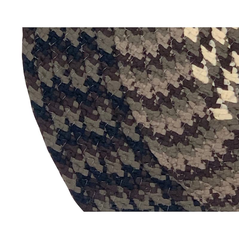 Better Trends Alpine Braid Collection Durable Indoor Area Utility Rug 100% Polypropylene in Vibrant Colors.