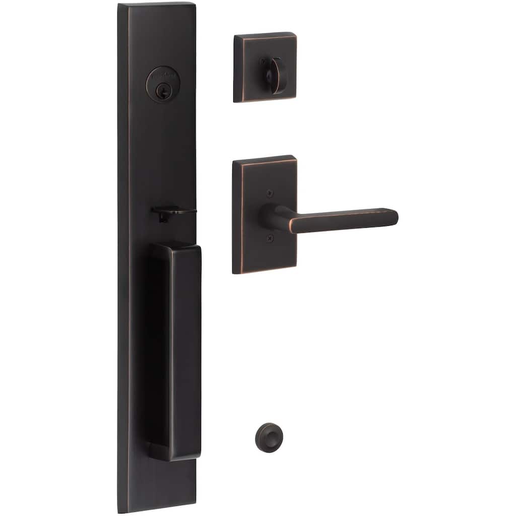 Sure-Loc VL500-LN Vail Full Plate Dummy Handleset with Logan Interior