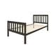preview thumbnail 32 of 44, Clayfell Ames Twin Over Twin Solid Wood Bunk Bed Frame, Convertible, Sturdy Guardrails, Easy Assembly