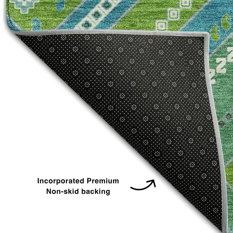 Premium Washable Super Soft Boho Global Mayfield Rug