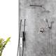 Clihome 5 Spray Patterns 12 in. Wall Mount Dual Shower Heads
