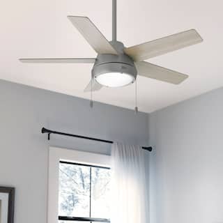 Hunter 44" Burroughs Ceiling Fan with LED Light, Pull Chain