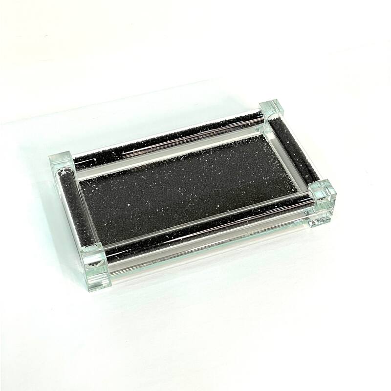 Ambrose Exquisite Small Glass Tray in Gift Box