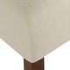 preview thumbnail 9 of 11, HomePop Meredith Anywhere Chair - Stain Resistant Cream Fabric