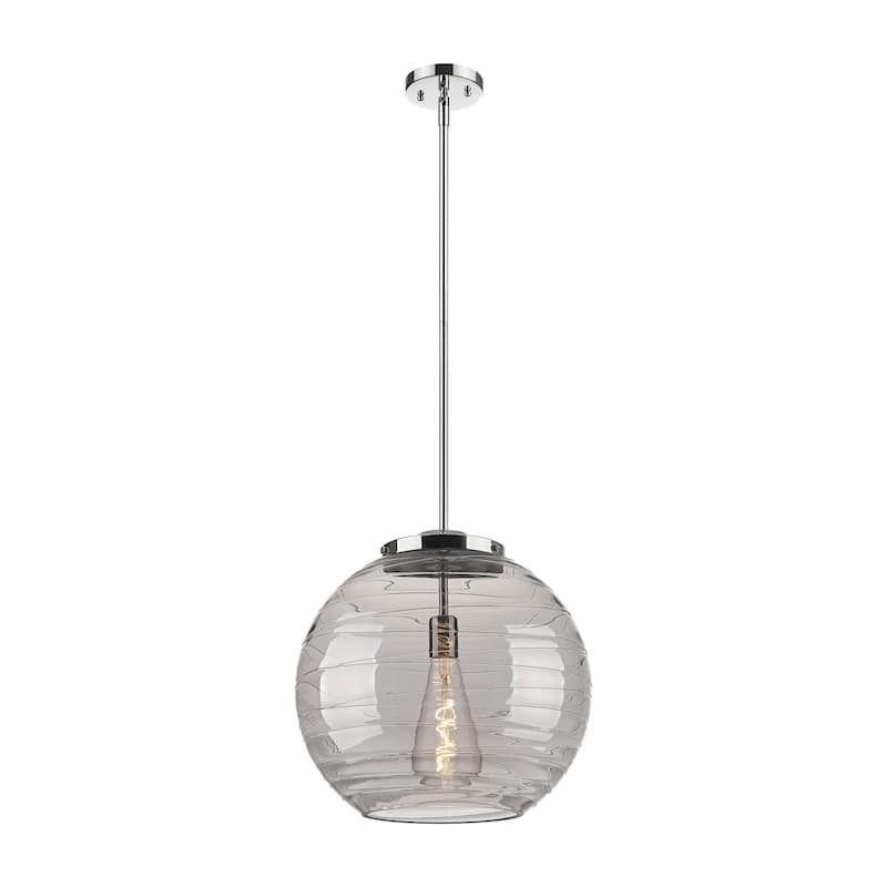 Innovations Lighting 221-1S-18-16 Athens Pendant Athens Deco Swirl 16"
