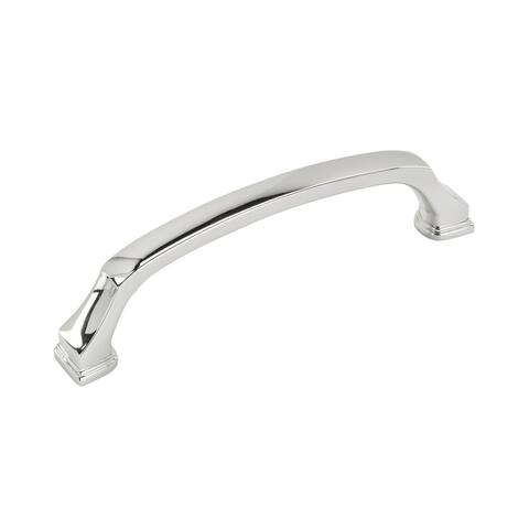 Revitalize 5-1/16 in (128 mm) Center-to-Center Polished Chrome Cabinet Pull - 5.063