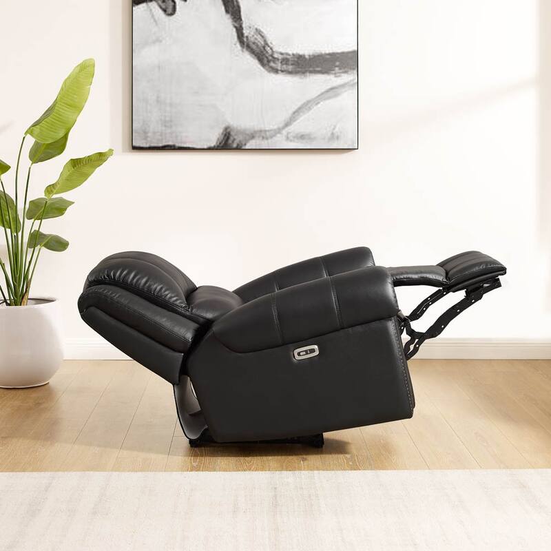 Hydeline Marco Zero Gravity Power Recline Top Grain Leather Recliner
