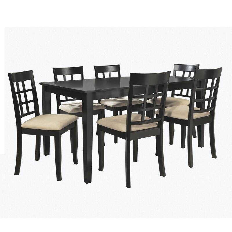 Wilmington Black Wood Dining Set by iNSPIRE Q Classic