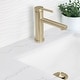 preview thumbnail 24 of 35, STYLISH Single Handle Modern Bathroom Basin Sink Faucet in Stainless Steel - Faucet Height: 6 3/8" Spout Height: 3 7/8"