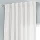 Exclusive Fabrics Italian Faux Linen Curtain (1 Panel)