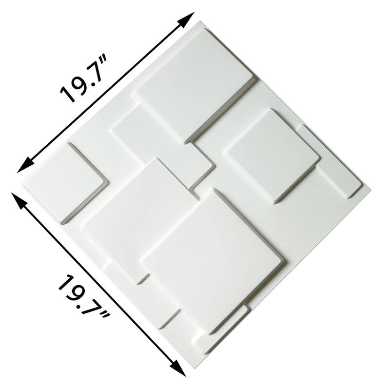 Art3d Decorative Tiles 3D Wall Panel for Modern Wall Decor,12 Panels 32 Sq Ft