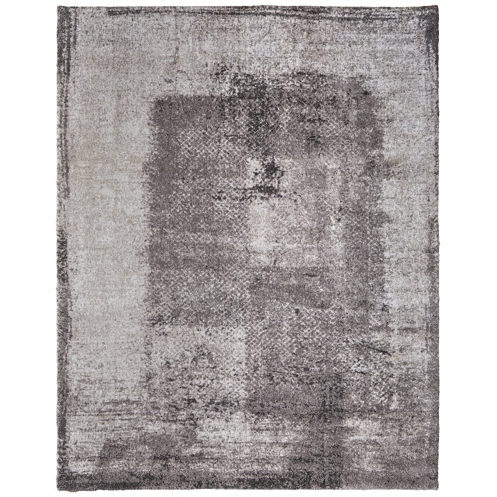 Grand Bazaar Peavy Machine Made Abstract Modern Area Rug