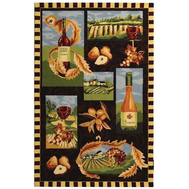 SAFAVIEH Handmade Chelsea Lucero French Country Wool Rug