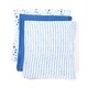 preview thumbnail 2 of 4, 3 Pack Muslin Baby Blankets Galaxy Theme - N/A