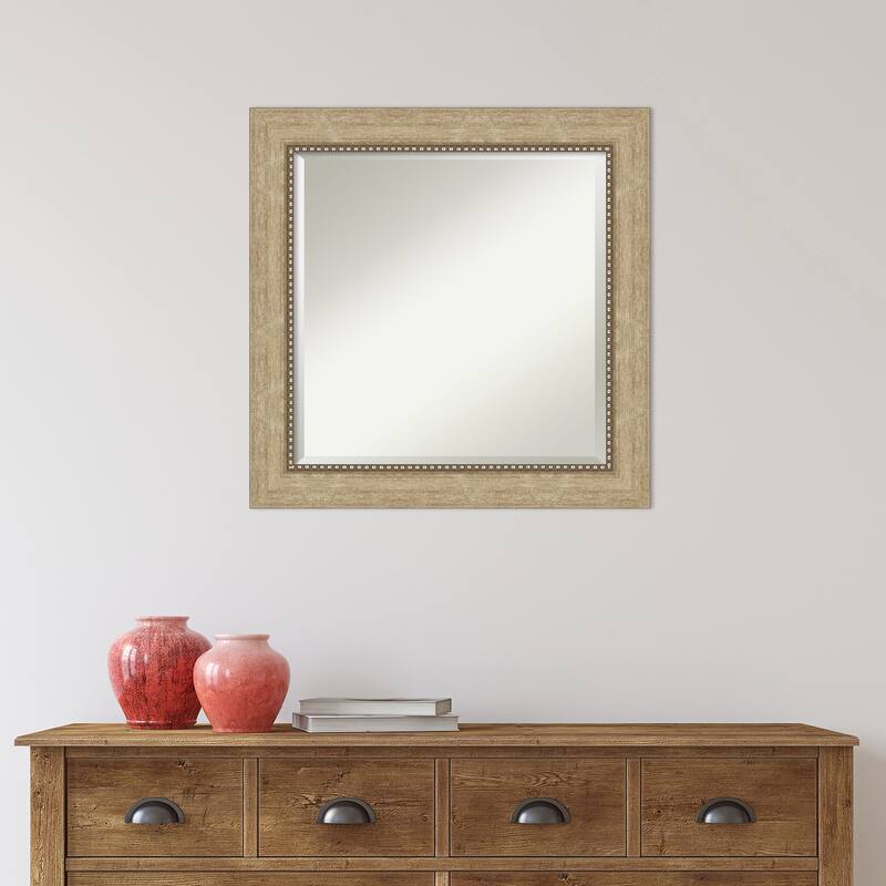 Beveled Bathroom Wall Mirror - Astor Frame