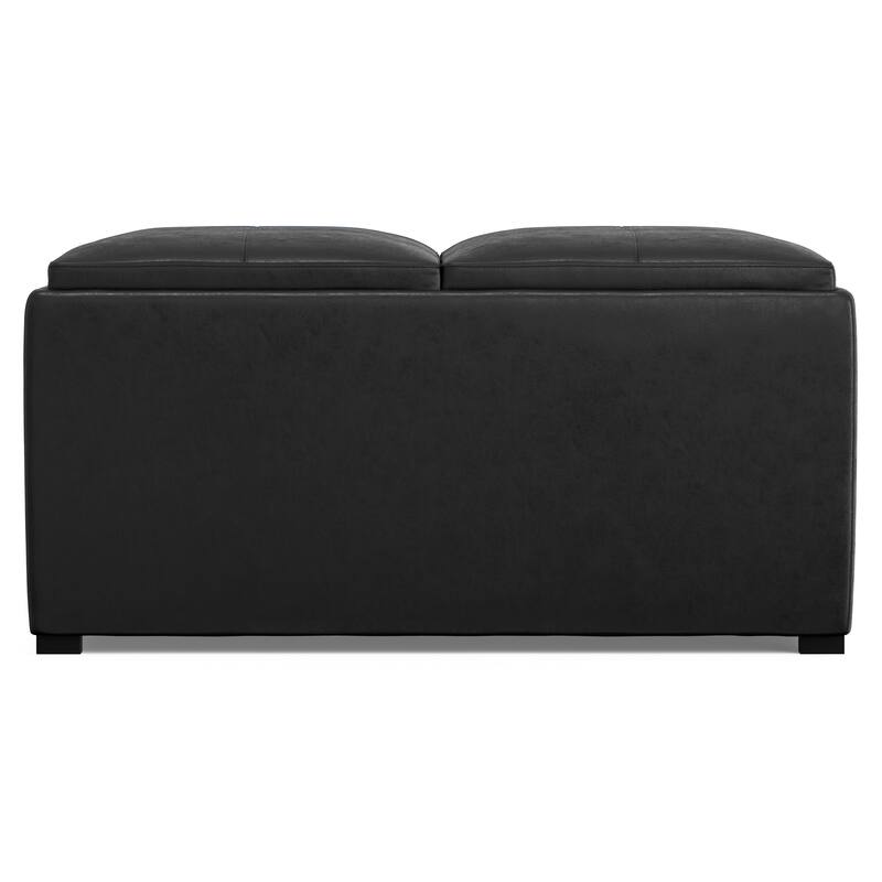 WYNDENHALL Franklin Wide Contemporary Table Ottoman